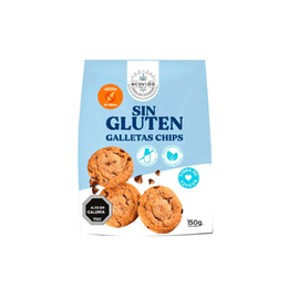 Ecovida Galletas Chips Sin Gluten - 150 grs