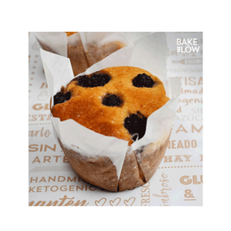 Muffin Keto Arándanos Bake Low - 70 grs