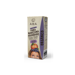 Pack 3 AMA Jugo de Fruta Manzana Arándano Orgánico - 200 ml