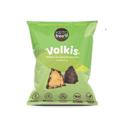 Volkis Rellenos con Dulce de Coco Keto - 70 grs