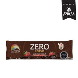 Ecovida Galleta Chocolate Frutilla Zero Azúcar - 225 grs