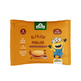Nutrisa Alfajor Manjar 5 unidades - 200 grs