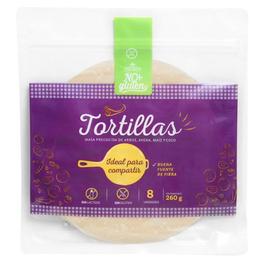 Tortilla NO + Gluten - 260 grs
