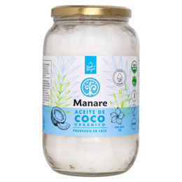 Aceite de Coco Orgánico - 1 L Manare