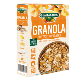 Guallarauco Granola Frutas Tropicales - 300 grs
