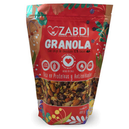 Zabdi Granola con Chips de Chocolate 85% Cacao