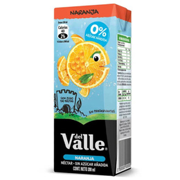 Del Valle Jugo Naranja Sin Azúcar - 200 ml