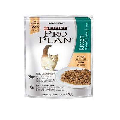 Pro Plan Pouch Kitten 85gr - Santiago Pet Store