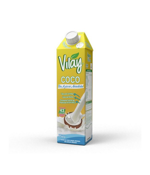 Bebida Vegetal de coco sin azucar 1 lt