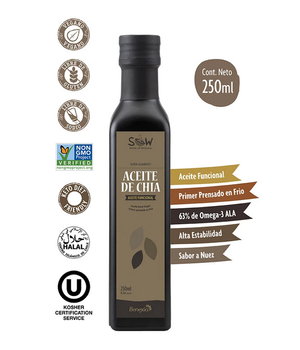 Aceite de Chia Sow 250 ml