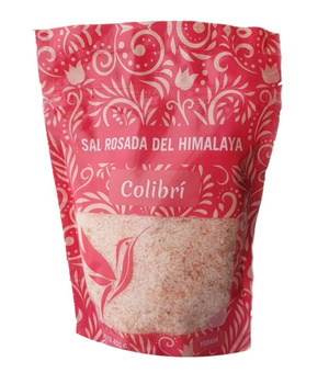 Sal rosada del himalaya grano medio (parrillera). 450 gr.