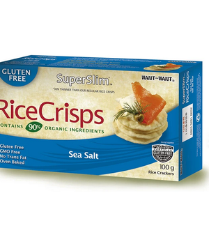 Rice Crisp Galleta arroz integral sal de mar  100 gr.