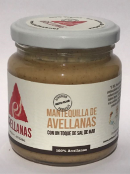 Mantequilla de Avellanas con sal de Mar keto 220 g