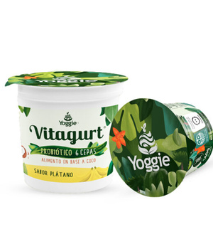 Yoggie Yoghurt Vitagurt Platano 140 g