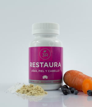 Suplemento natural Restaura 60 capsulas.