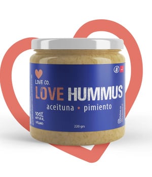 Hummus aceituna pimiento 220g