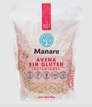 Avena Sin Gluten Instantánea Manare 800 g