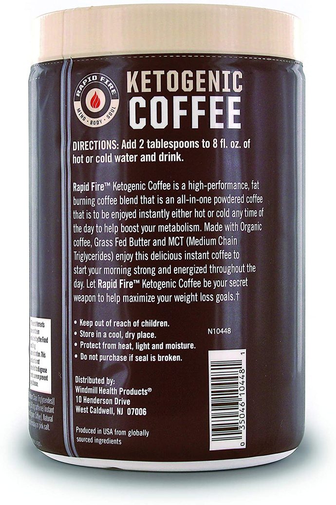 Keto Coffee mezcla original. 225 gr.