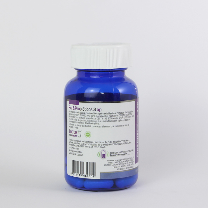 Pre y Probiotico 3 XP 30 Capsulas 