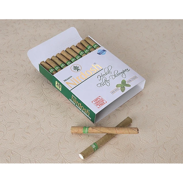Cigarro Herbal con Filtro 20 unidades.