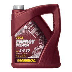 LUBRICANTE MANNOL 5W30 API SN/CH-4 ACEA C3 ENERGY PREMIUM 5L