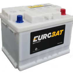 BATERIA EUROBATT 55DIN 55Ah 510CCA POSITIVO DERECHO TERMINAL SAE STANDARD