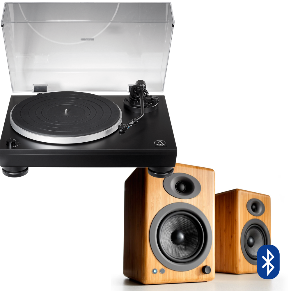 Pack Tornamesa AT-LP5X + Parlantes A5+ Wireless