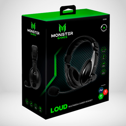Audifonos Gamer Monster Con Microfono PC PS4 PS5