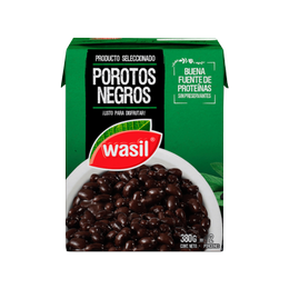 Wasil Porotos Negros 380 g.