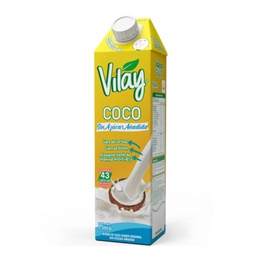 Vilay Leche Vegetal Coco sin azúcar 1 L. 