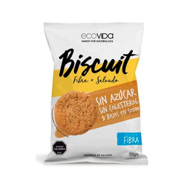 Eco vida Biscuit galletas de fibra + salvado 150g
