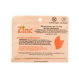 Dulzura natural Zinc 15mg