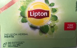 Lipton Infusión Herbal Menta 20g