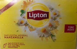 Lipton Infusión Herbal Manzanilla 20g