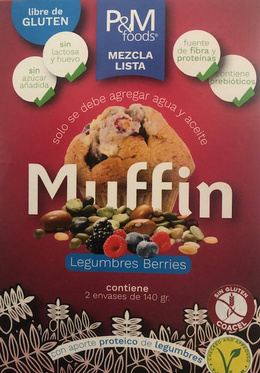 Muffin Berries Mezcla Lista 280 g