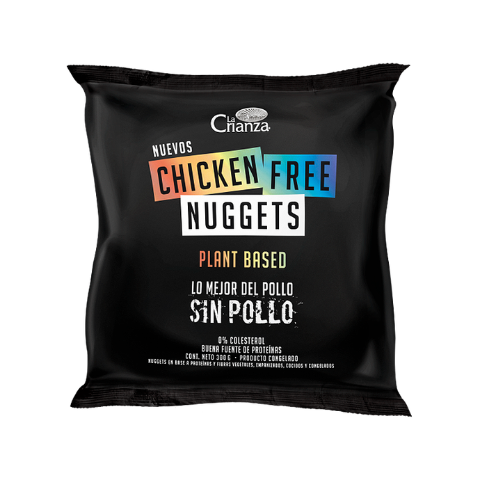 La Crianza Nuggets sabor pollo Chicken Free 300 g.