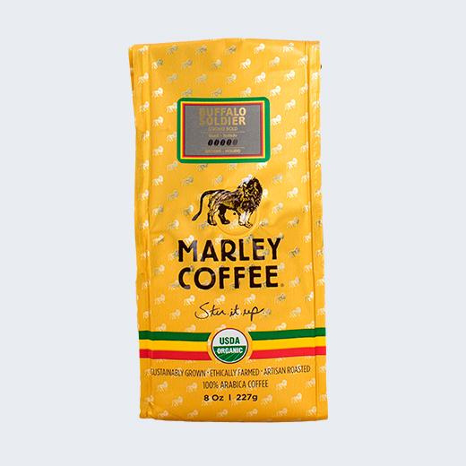 Marley Coffee Café de Grano Molido Arábica Orgánico