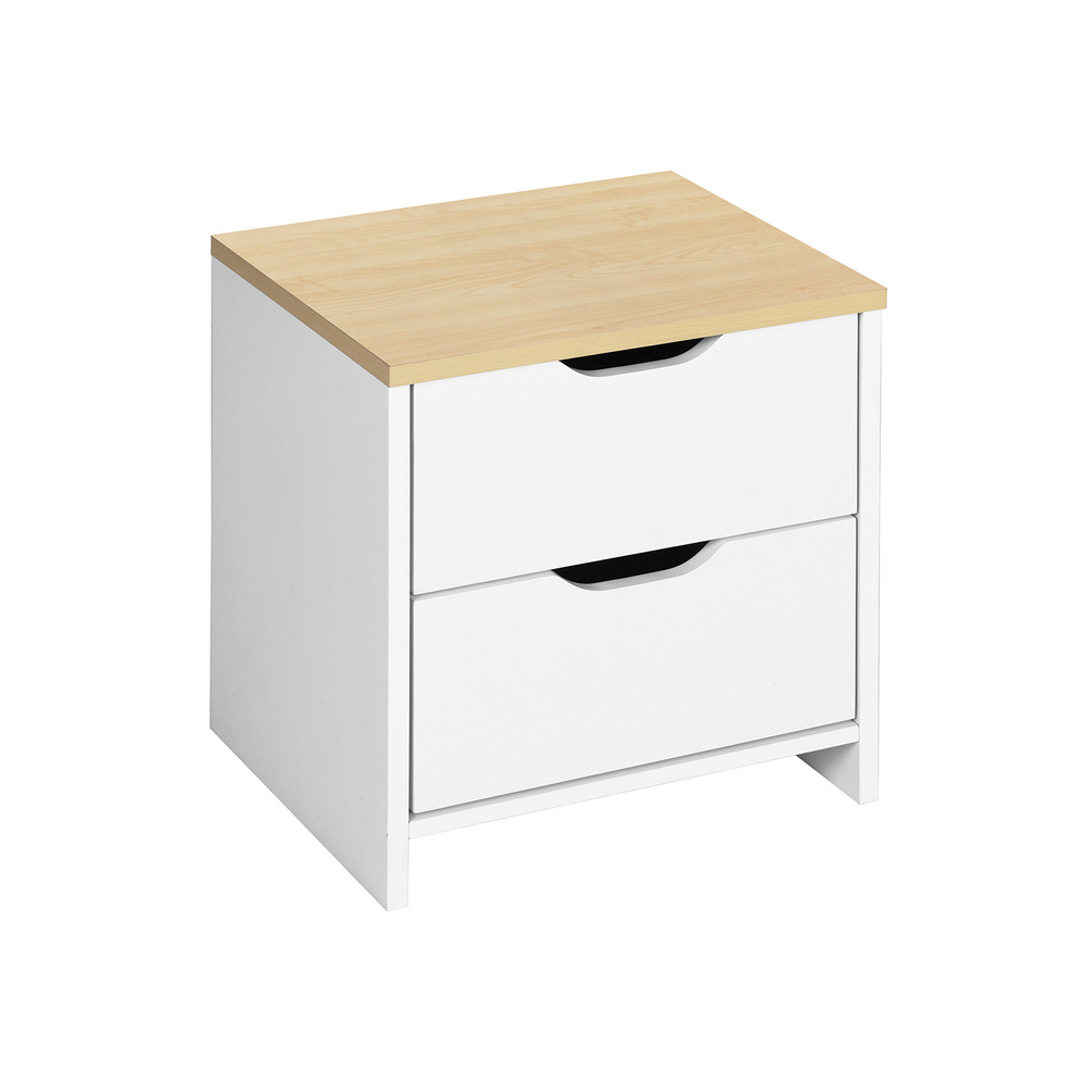 Velador de Dormitorio con 2 Cajones