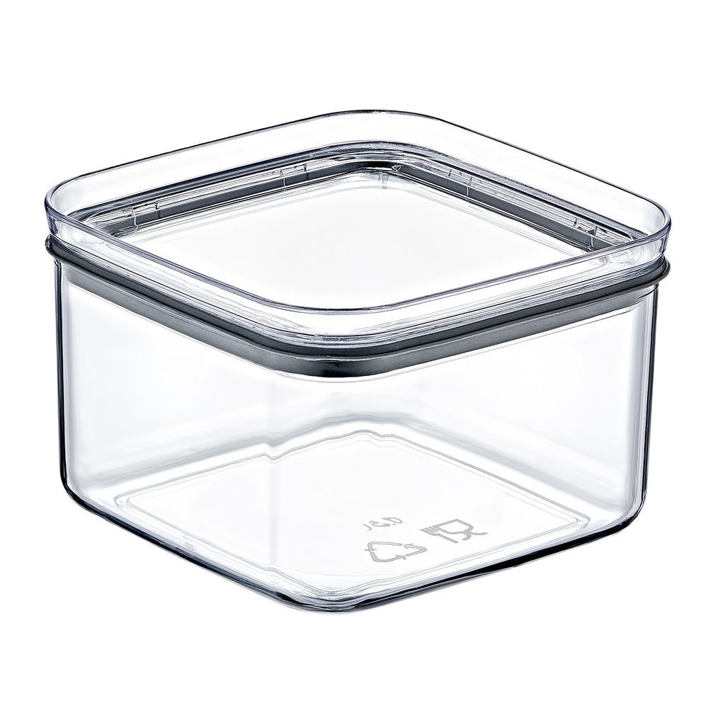 Canister Contenedor Hermético 0,5 Lt Square Crystal