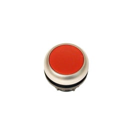 Botón rasante con enclavamiento, rojo