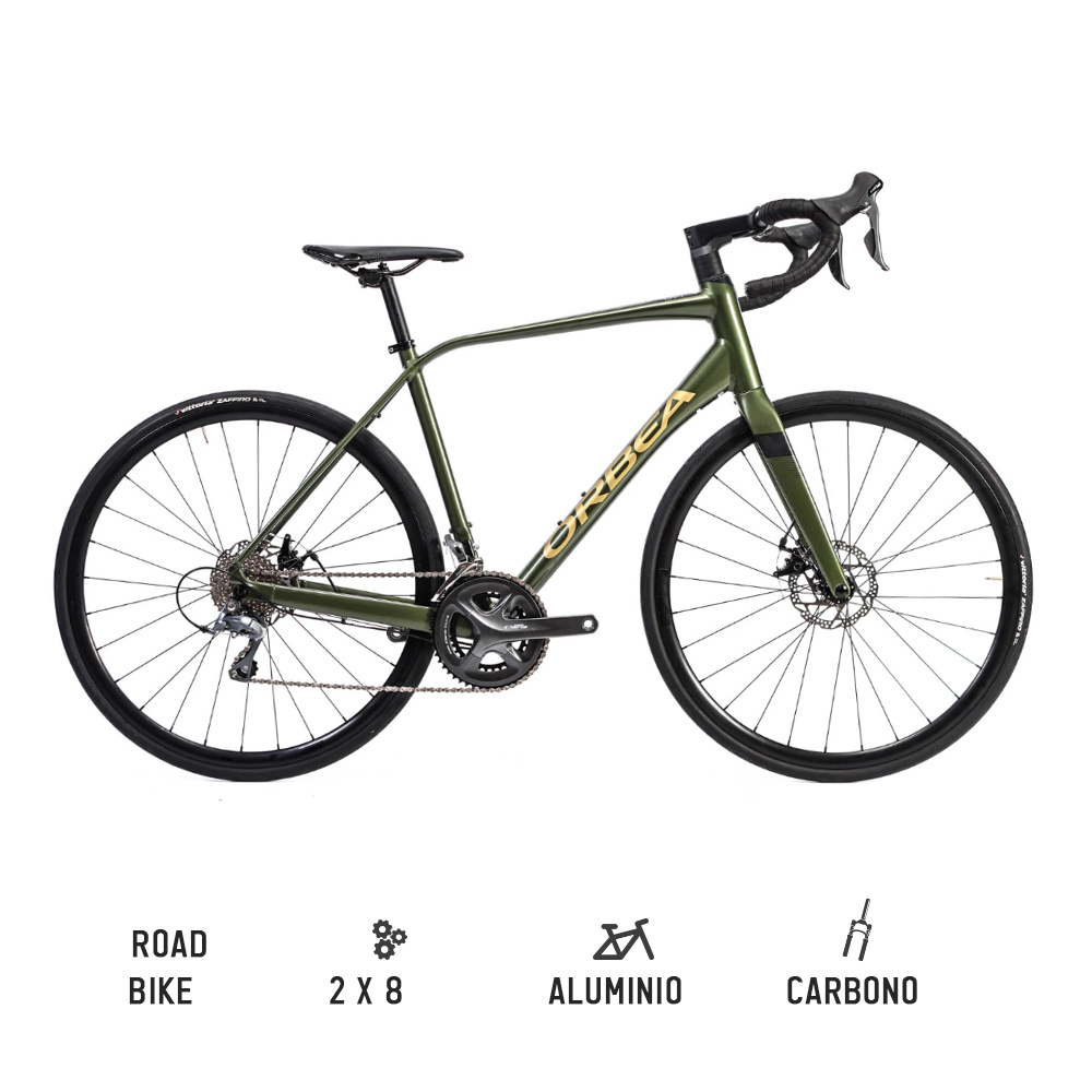 Bicicleta Ruta Orbea Avant H60 - D 2021 Verde/Dorado