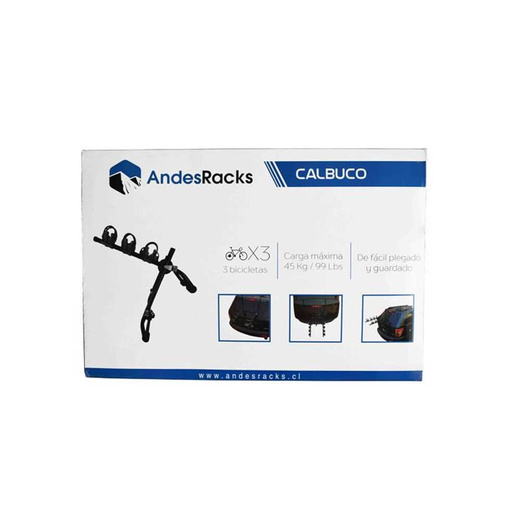 Porta Bicicletas Andes Racks Calbuco 3Pcs