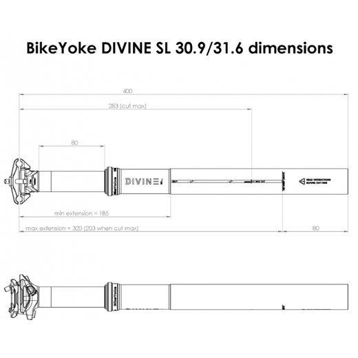 Retractil Bikeyoke DIVINE SL 