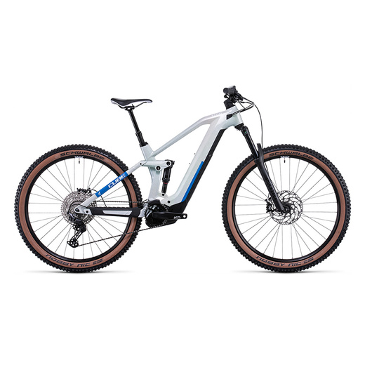 Bicicleta Eléctrica Mtb Cube Stereo Hybrid 140 HPC Pro 625 2022 Prismagrey & Blue 