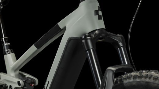 Bicicleta Electrica Cube Stereo Hybrid 140 HPC Pro 625 Swampgrey n Black