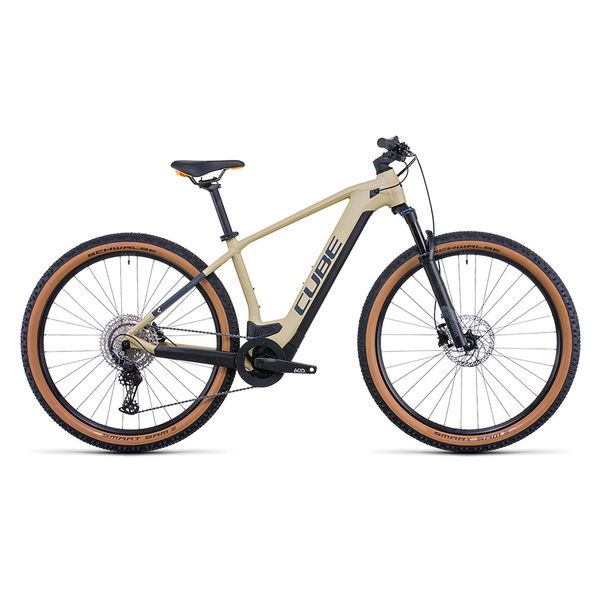 Bicicleta Mtb Cube Reaction Hybrid Pro 625 Desert & Orange 2022