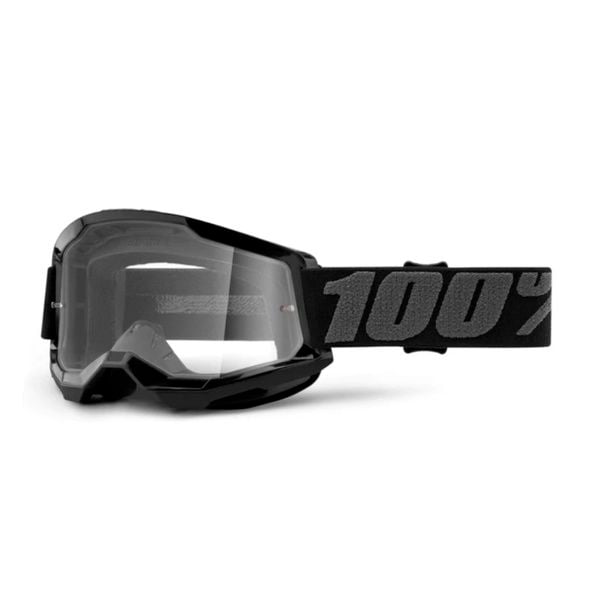 Antiparras 100% STRATA 2 Goggle Black - Clear Lens