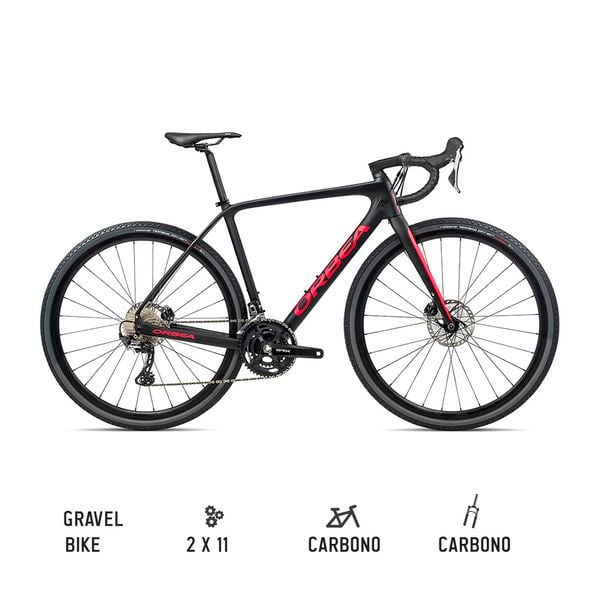 Bicicleta Gravel Orbea Terra  M20 2021 Negro Rojo