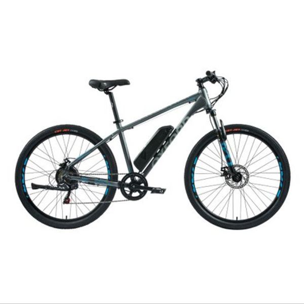 Bicicleta Electrica MTB Oxford FreeWay 2022 Grafito Cyan