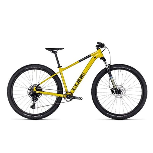 Bicicleta MTB Cube Analog 2023 Flash Lime n Black